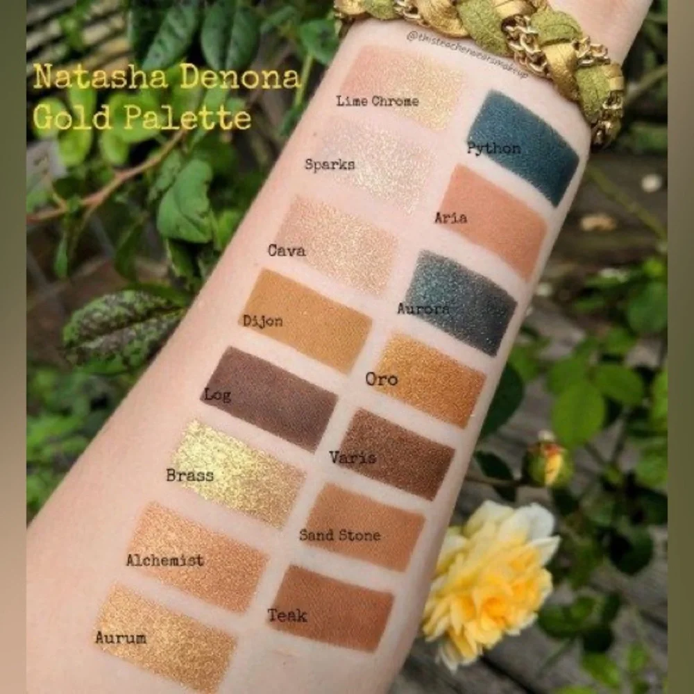 Natasha Denona Gold Eyeshadow Palette - Original, discontinued, htf - Picture 5 of 6